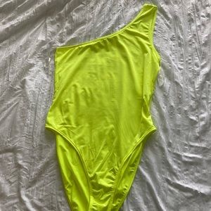 SHEIN one shoulder bodysuit